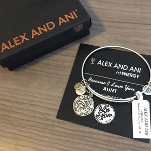 Alex and Ani “because I love you Aunt”